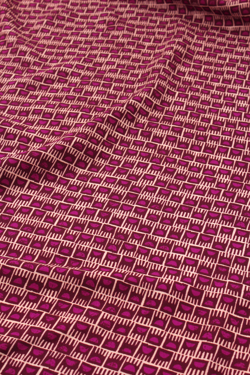 Églantine & Zoé - Dam Magenta Pink Viscose Fabric