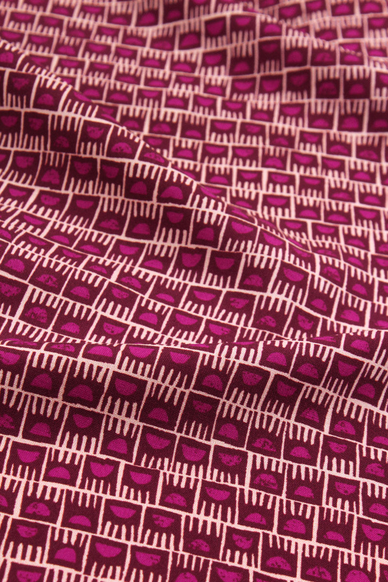 Églantine & Zoé - Dam Magenta Pink Viscose Fabric