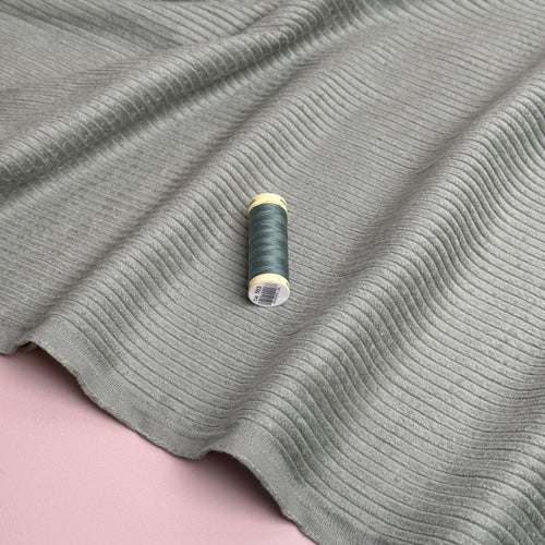 Pure Cotton Washed Corduroy 4.5W in Sage Green