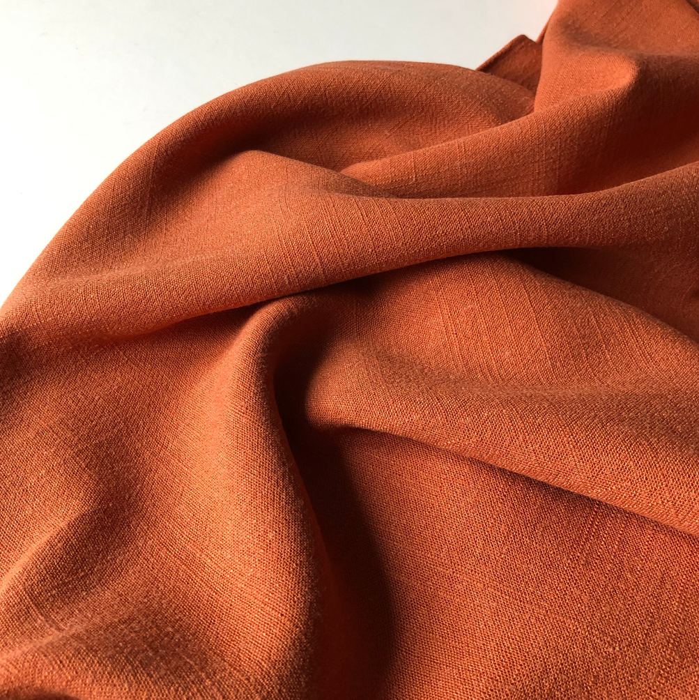 Sewing Kit - Revel Topper in Flow Linen Blend Fabric