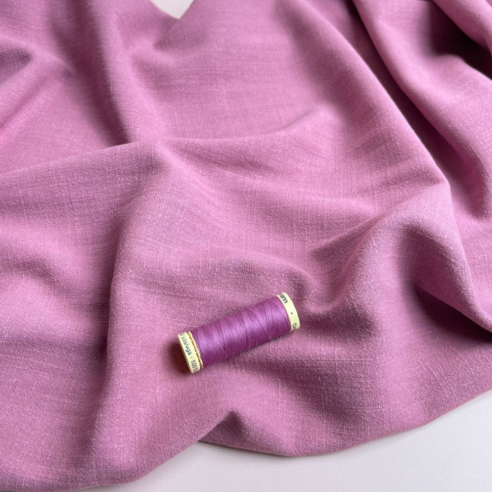 Sewing Kit - Revel Topper in Flow Linen Blend Fabric