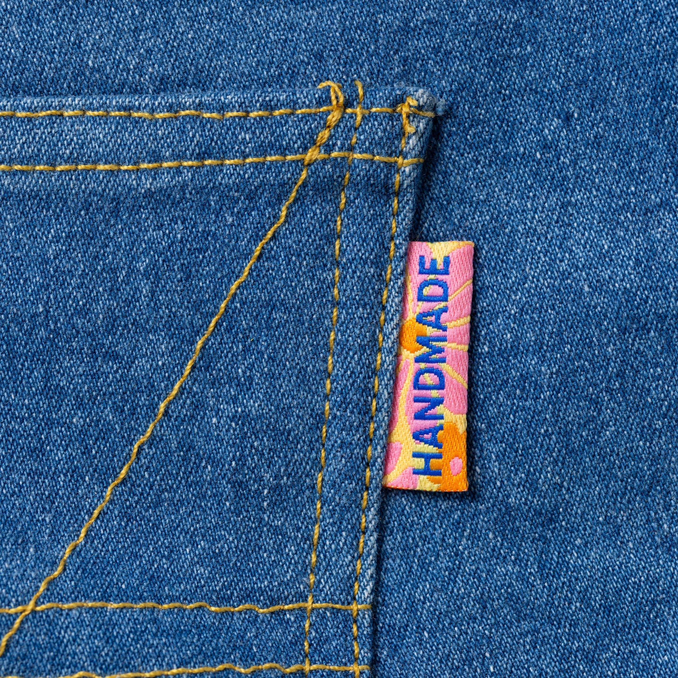 Little Rosy Cheeks - Handmade Flower Power Printed Labels