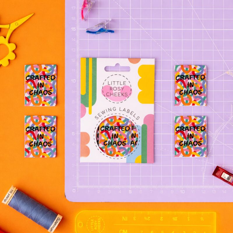 Little Rosy Cheeks - Crafted In Chaos Printed Labels