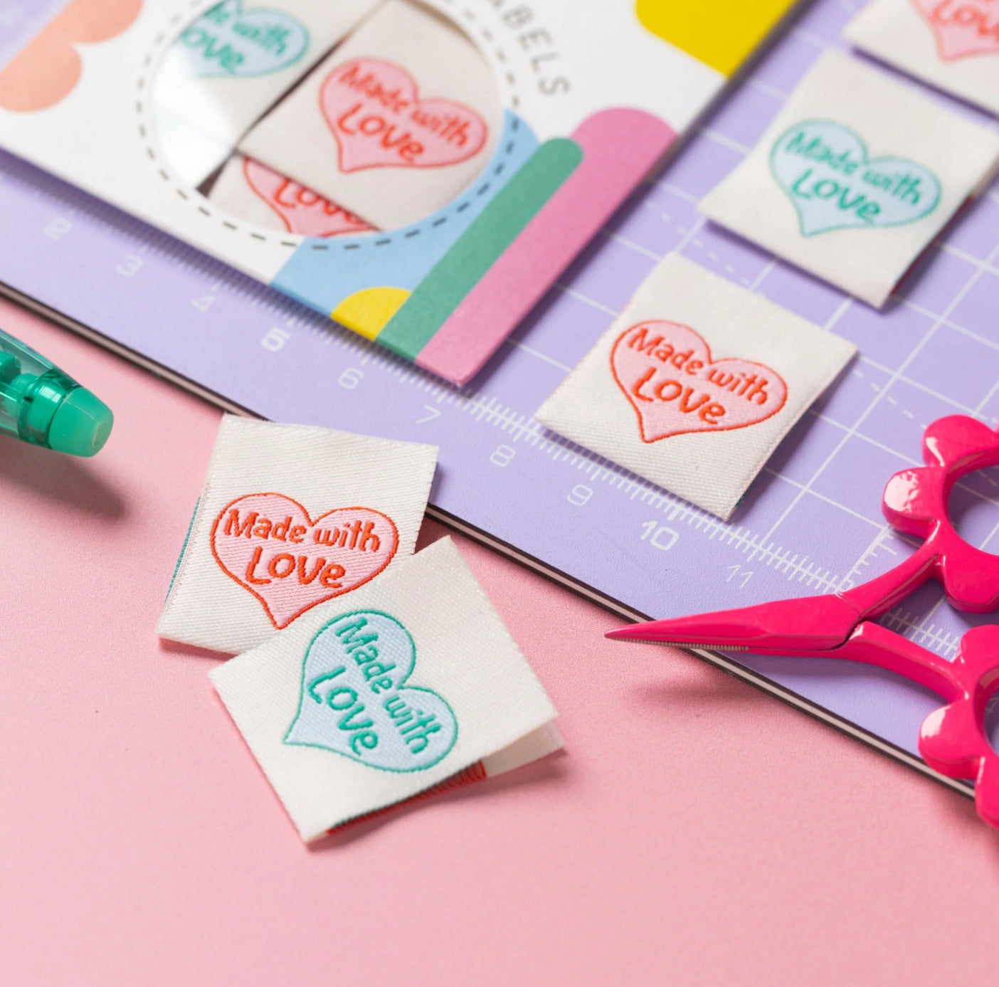 Little Rosy Cheeks - Made With Love Printed Labels