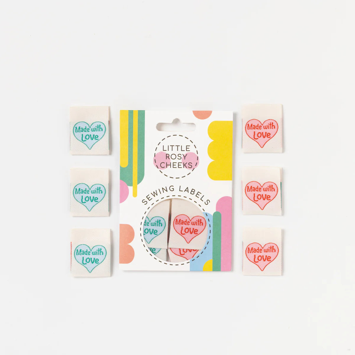 Little Rosy Cheeks - Made With Love Printed Labels