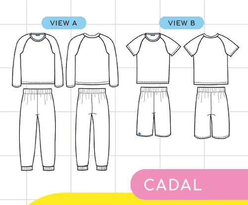 Little Rosy Cheeks - CADAL Pyjamas Children's Sewing Pattern