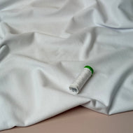 Pure Organic Cotton Jersey in White