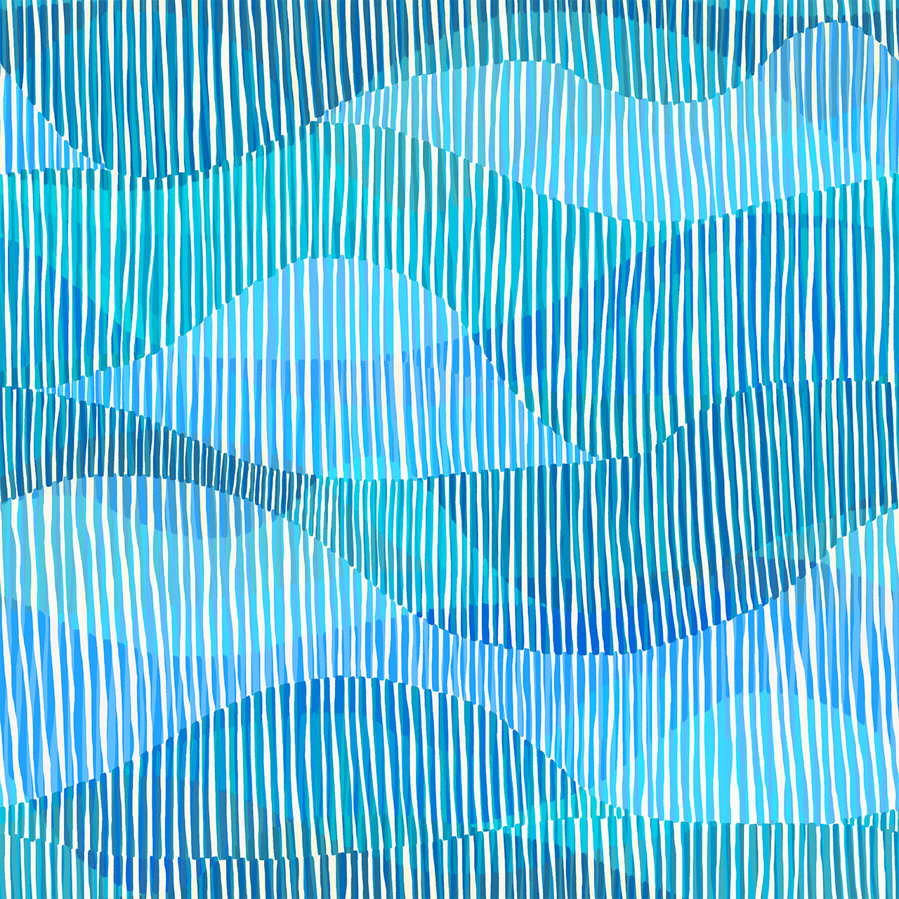 Chroma Blue Mountains Rayon Fabric