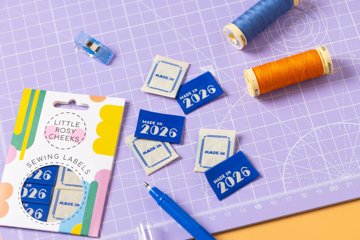 Little Rosy Cheeks - Made In 2026 Printed Labels
