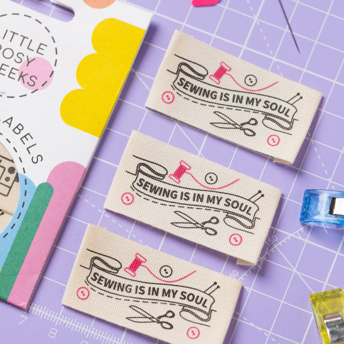 Little Rosy Cheeks - Sewing Is In My Soul Printed Labels