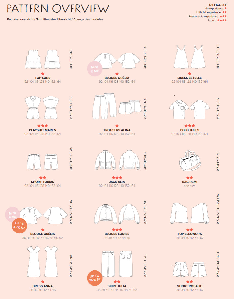 Poppy Meets Pommé Pattern Magazine Issue 26