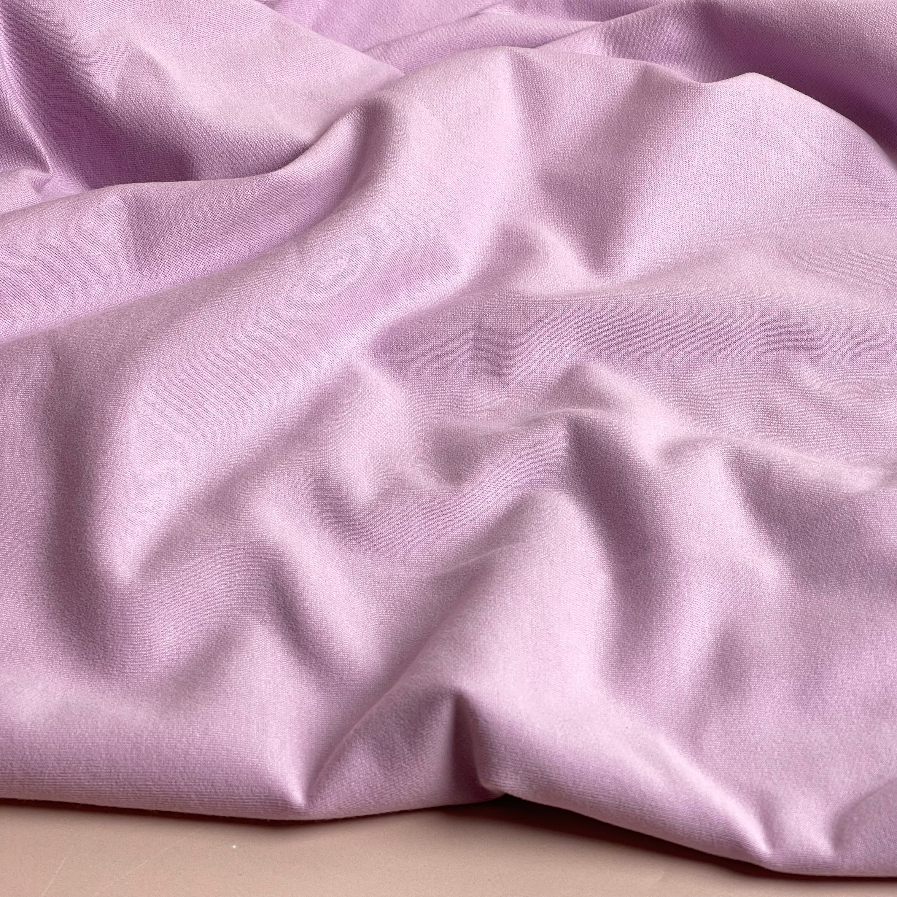 Peach Soft GOTS Organic Cotton Sweat-shirting in Orchid