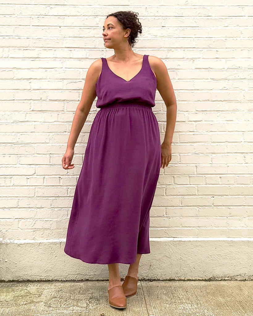 Sewing Kit - Sauvie Sundress in Atelier Jupe Colour Splash Viscose