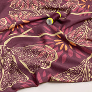 Danish Design - Impressionist Leaves Cotton Jersey