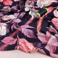 REMNANT 0.84 Metre - Danish Design - Rose Garden ECOVERVO™ Viscose Jersey