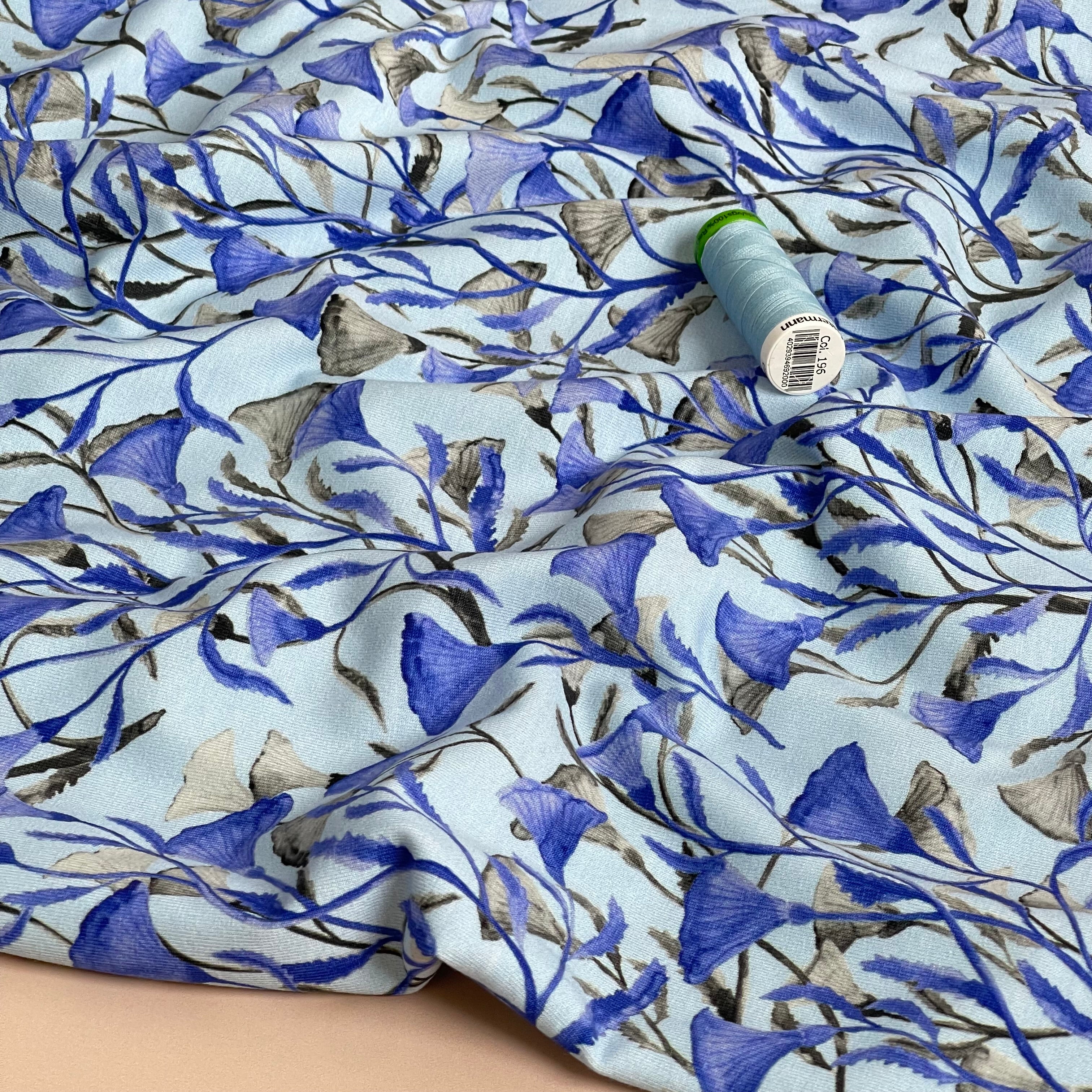 Danish Design - Bluebells Cotton Jersey