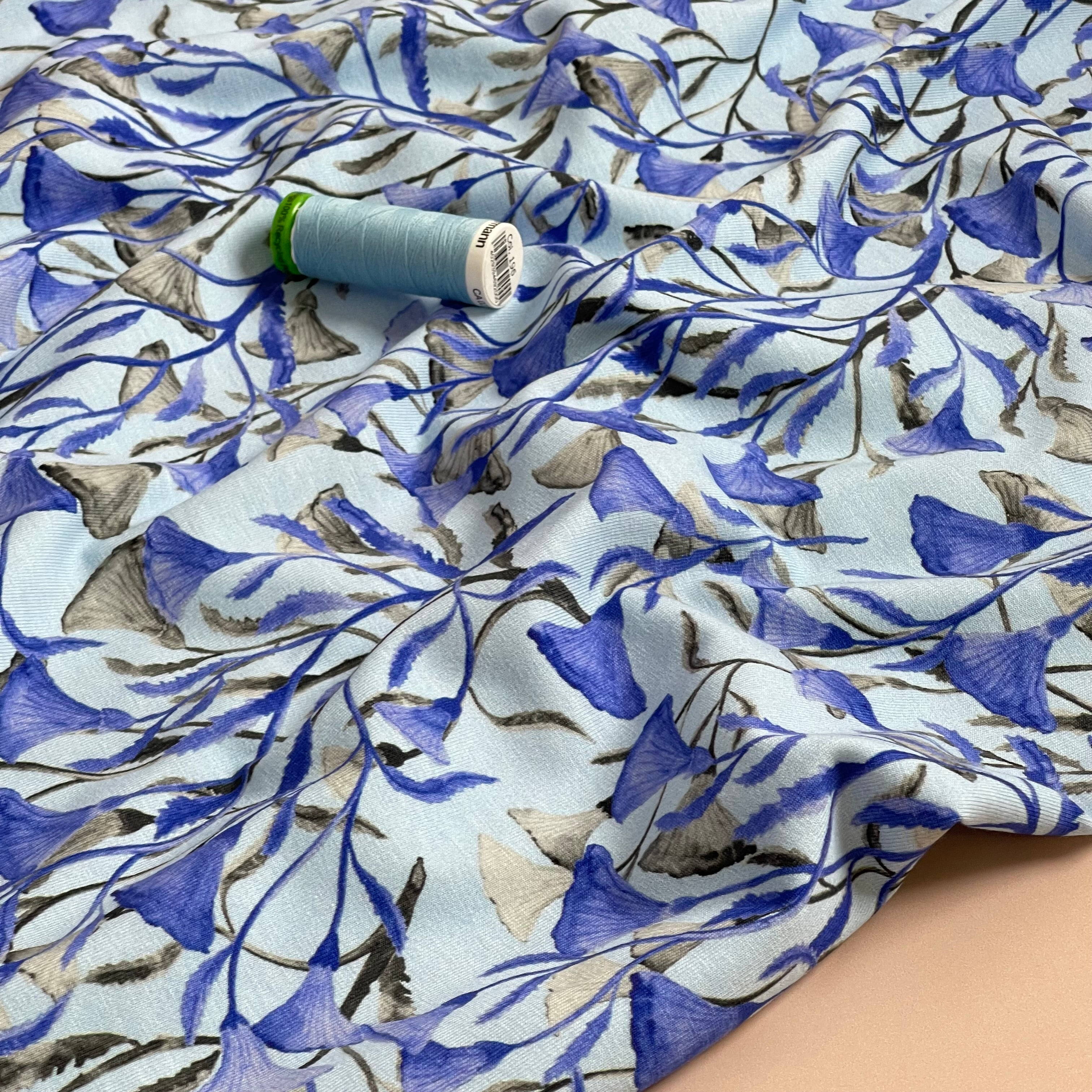 Danish Design - Bluebells Cotton Jersey