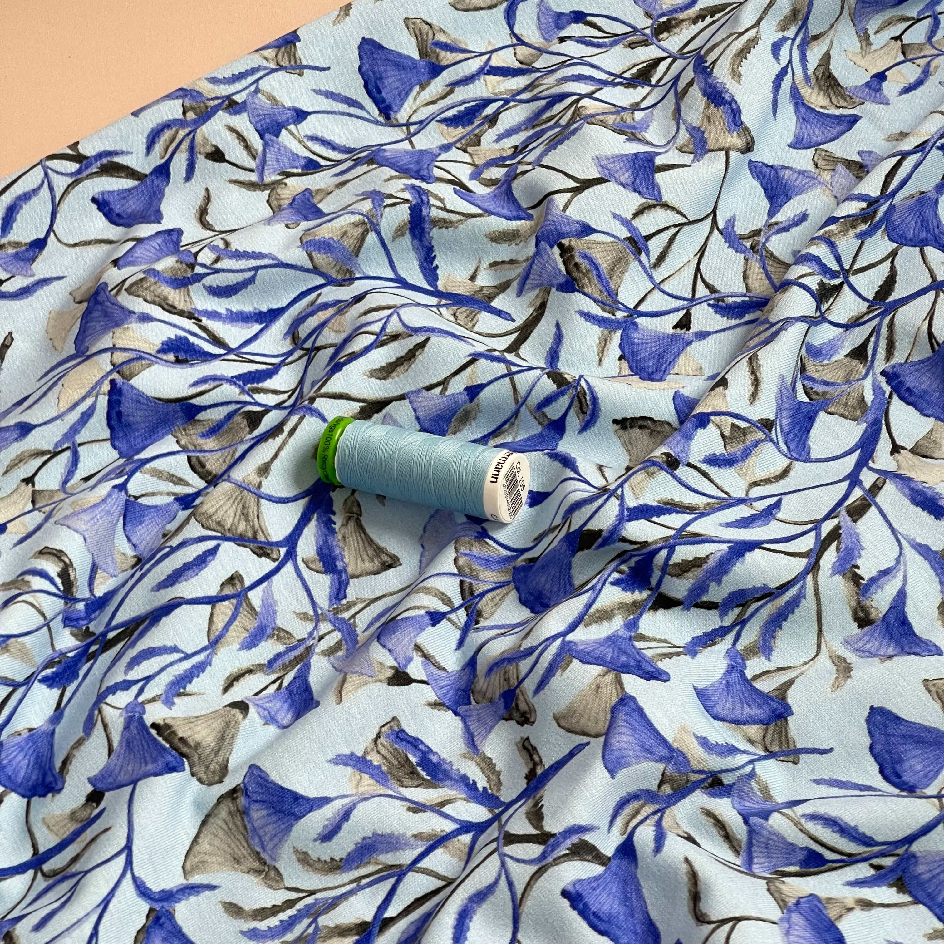 Danish Design - Bluebells Cotton Jersey