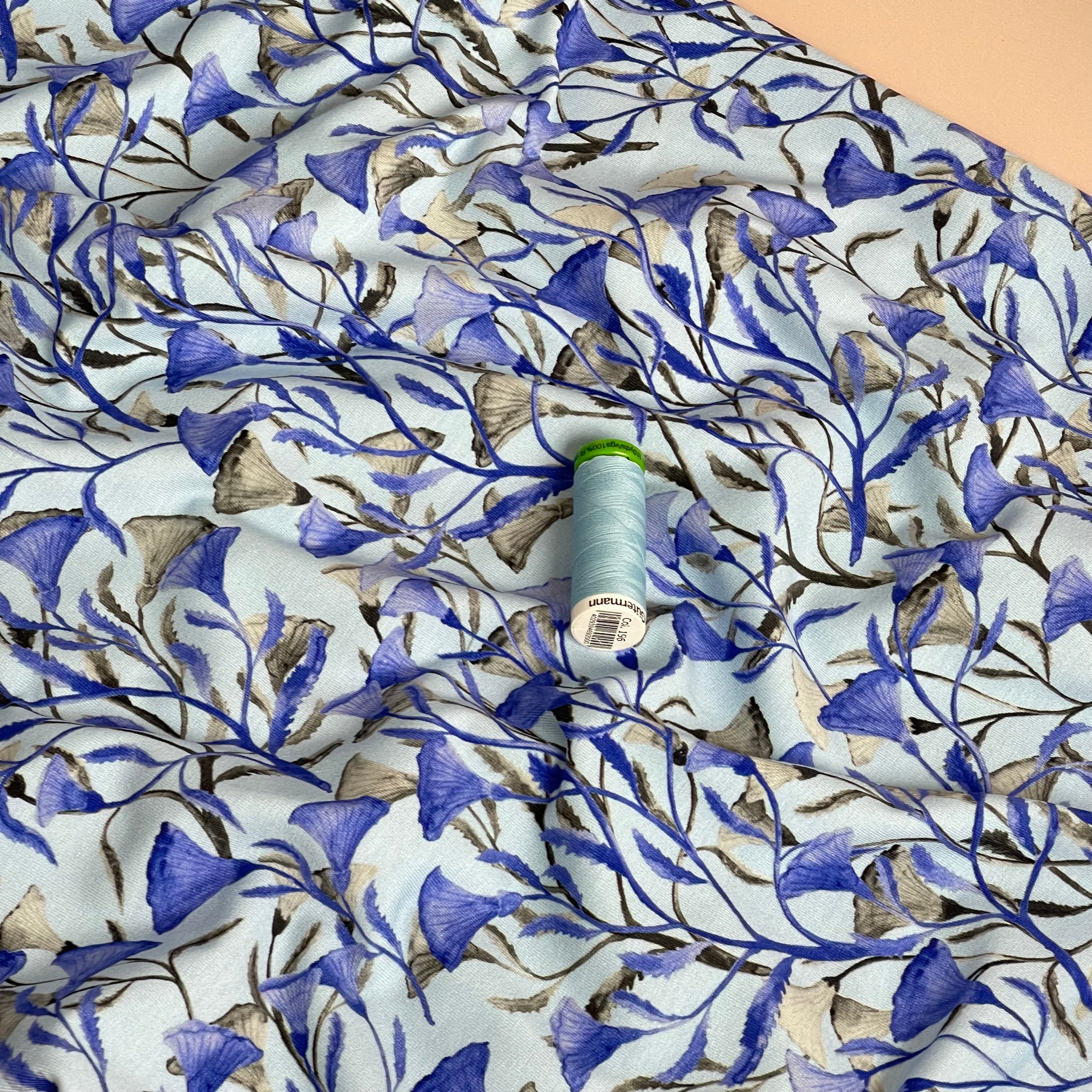 Danish Design - Bluebells Cotton Jersey