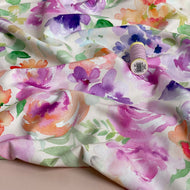 Danish Design - Painted Florals Cotton Jersey