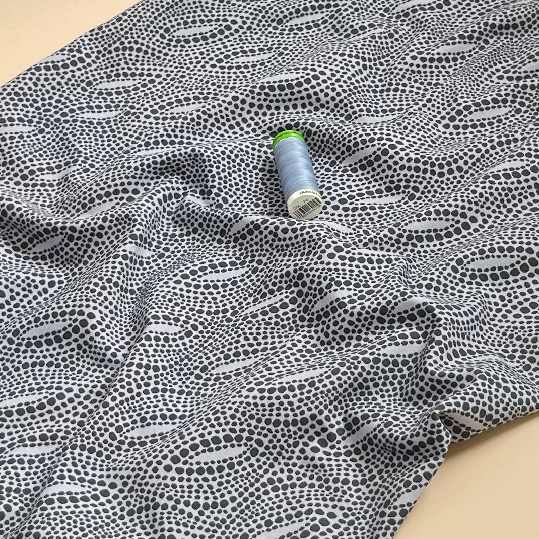Danish Design - Spots on Lavender Cotton Jersey