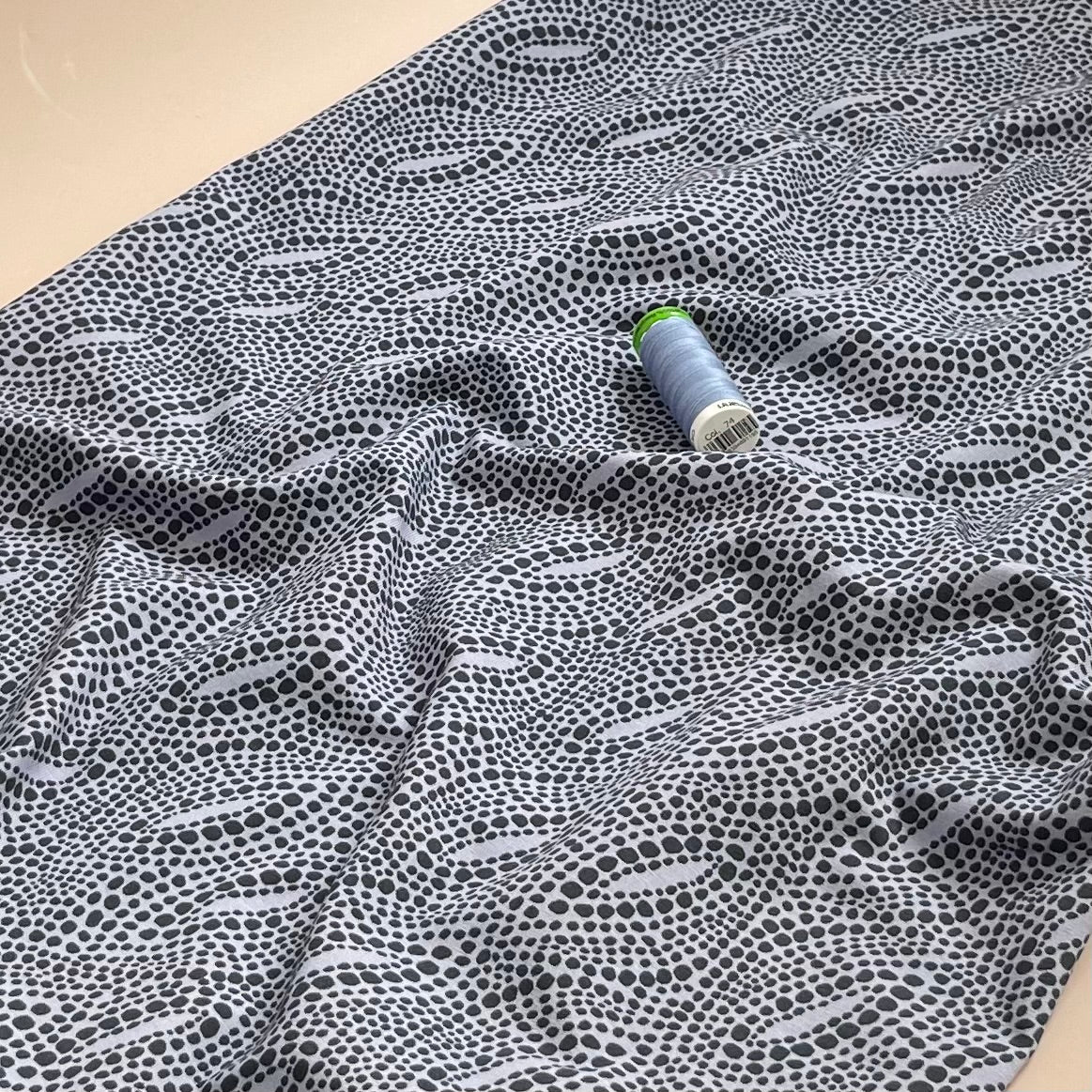 Danish Design - Spots on Lavender Cotton Jersey