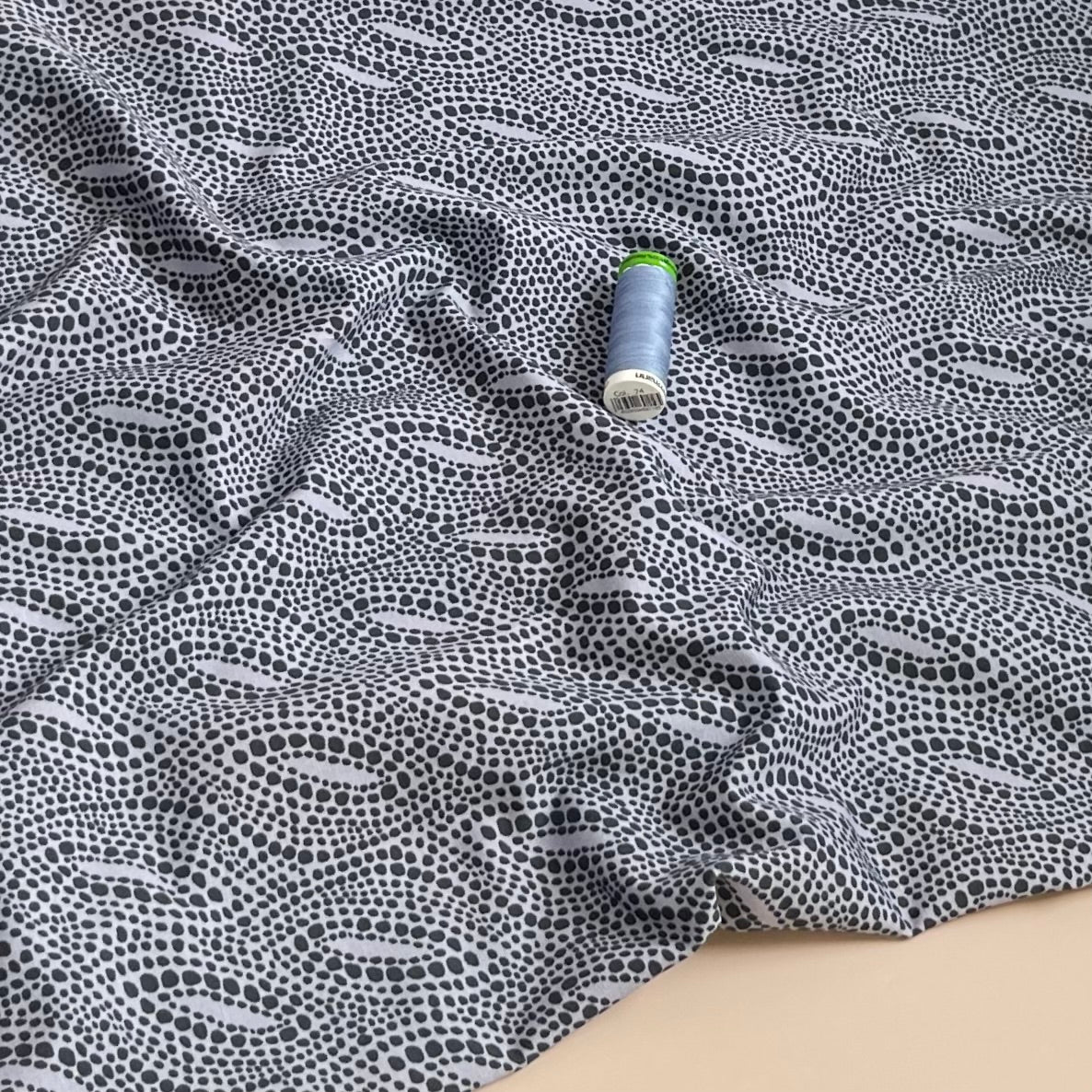 Danish Design - Spots on Lavender Cotton Jersey