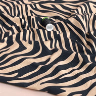 Danish Design - Classic Zebra Print Cotton Jersey