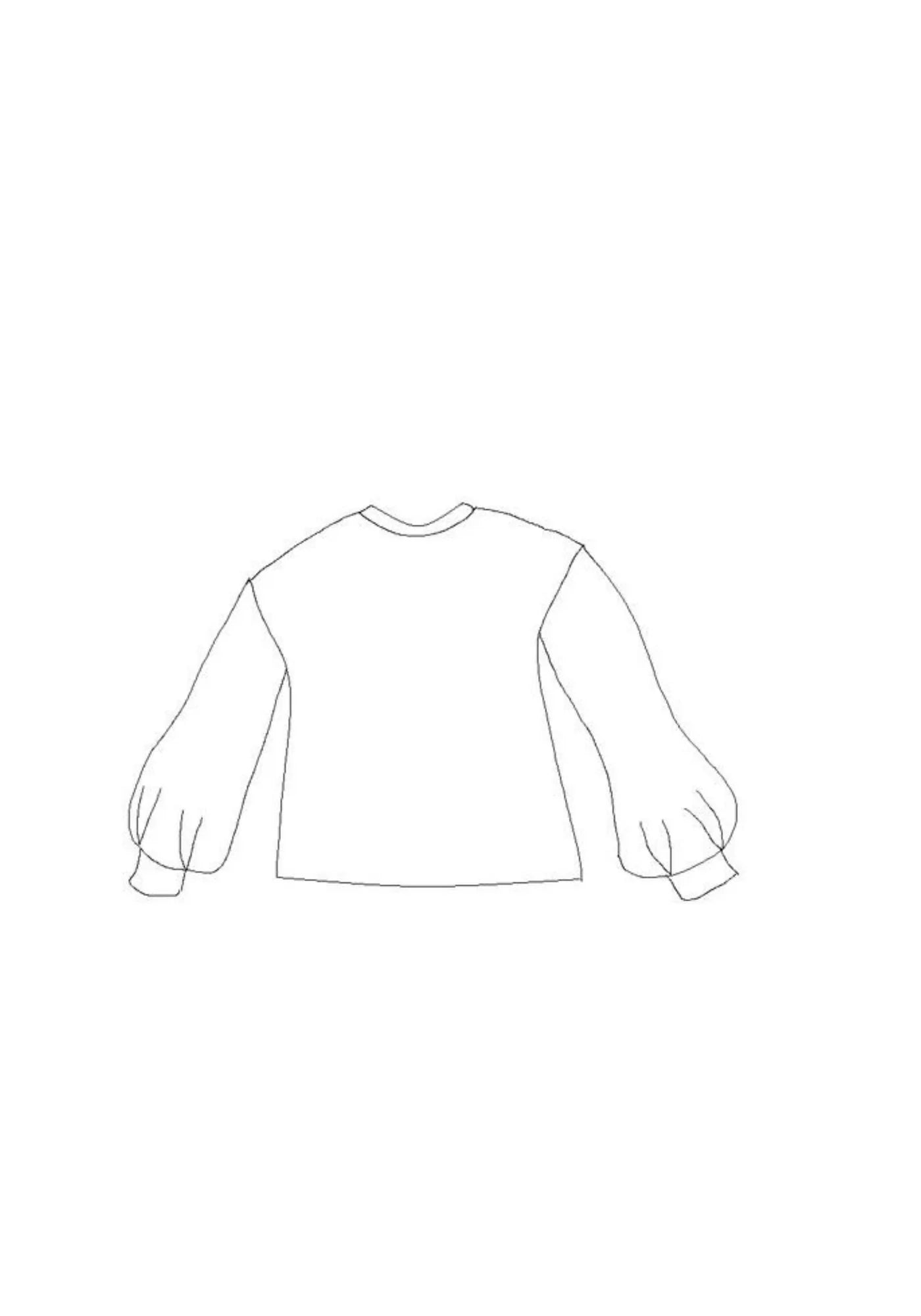 Maison Fauve - GRANITE Sweatshirt Sewing Pattern