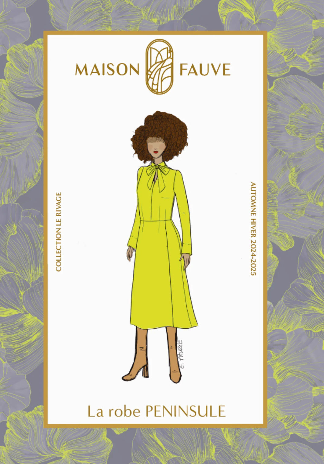 Maison Fauve - PÉNINSULE Dress Sewing Pattern