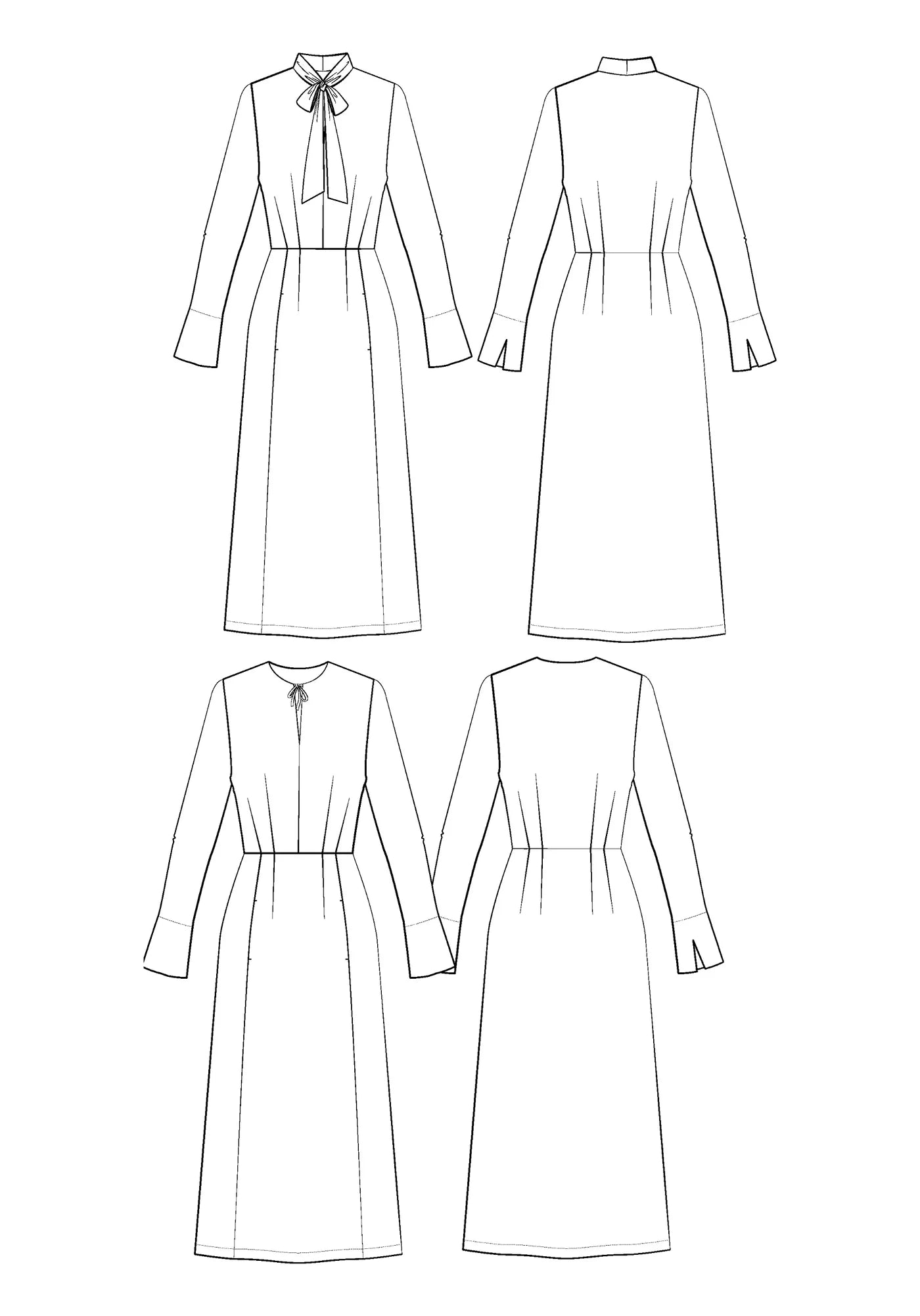 Maison Fauve - PÉNINSULE Dress Sewing Pattern