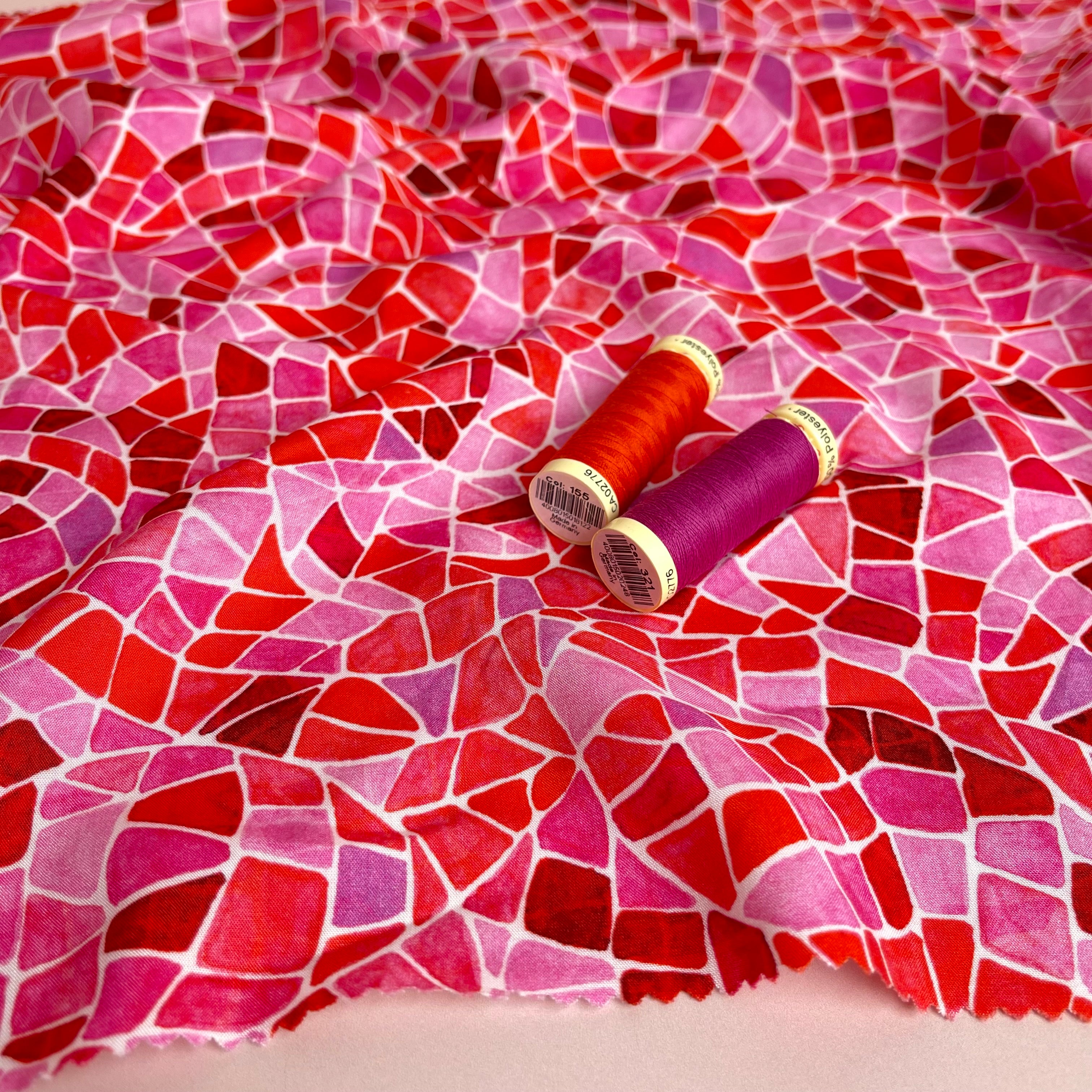 PRE-ORDER Adventure - Mosaics Viscose in Candy (due by end of February)