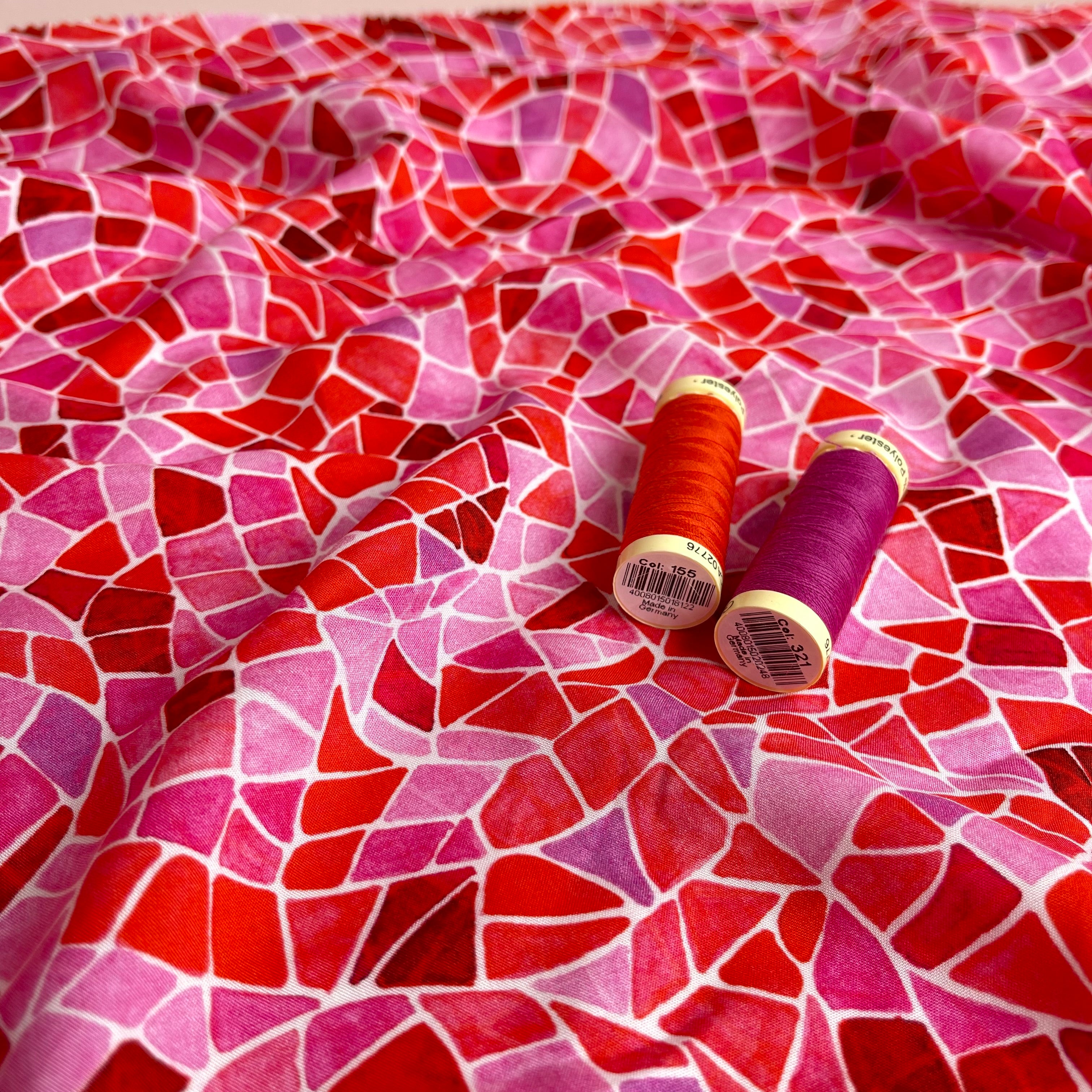 PRE-ORDER Adventure - Mosaics Viscose in Candy (due by end of February)