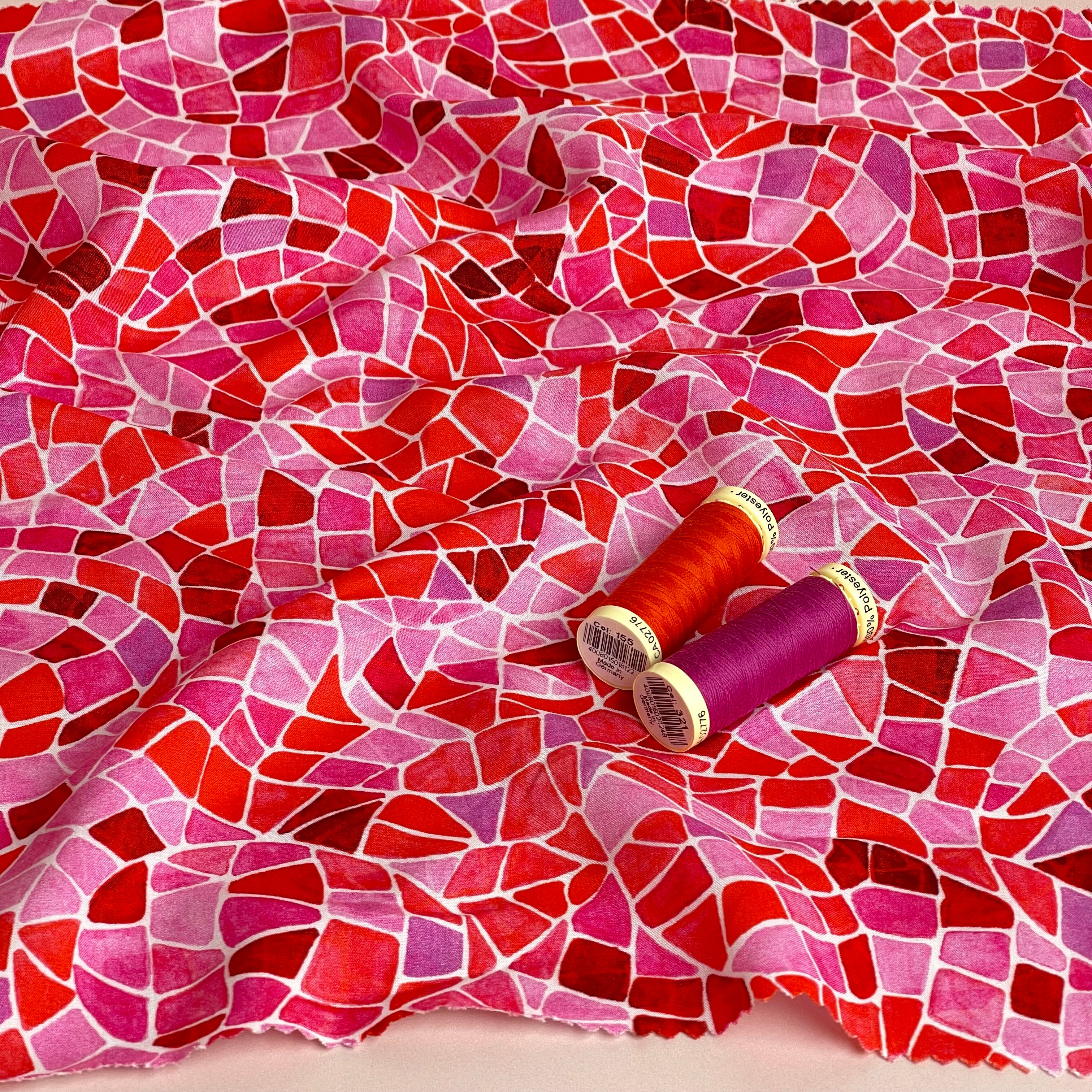 PRE-ORDER Adventure - Mosaics Viscose in Candy (due by end of February)