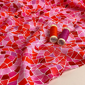 PRE-ORDER Adventure - Mosaics Viscose in Candy (due by end of February)