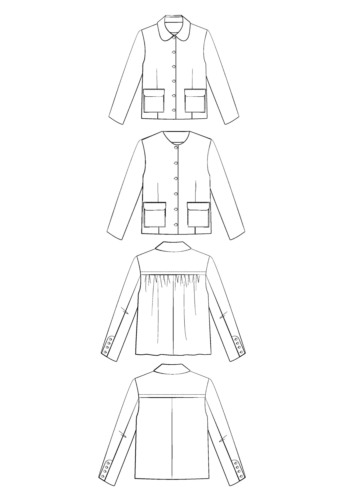 Maison Fauve - Calypso Jacket Sewing Pattern