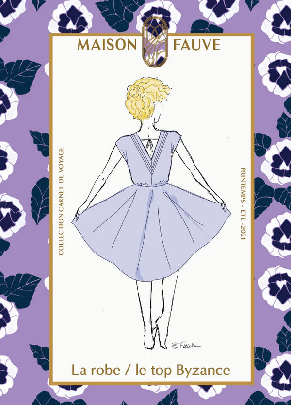 Maison Fauve - BYZANCE Dress Sewing Pattern