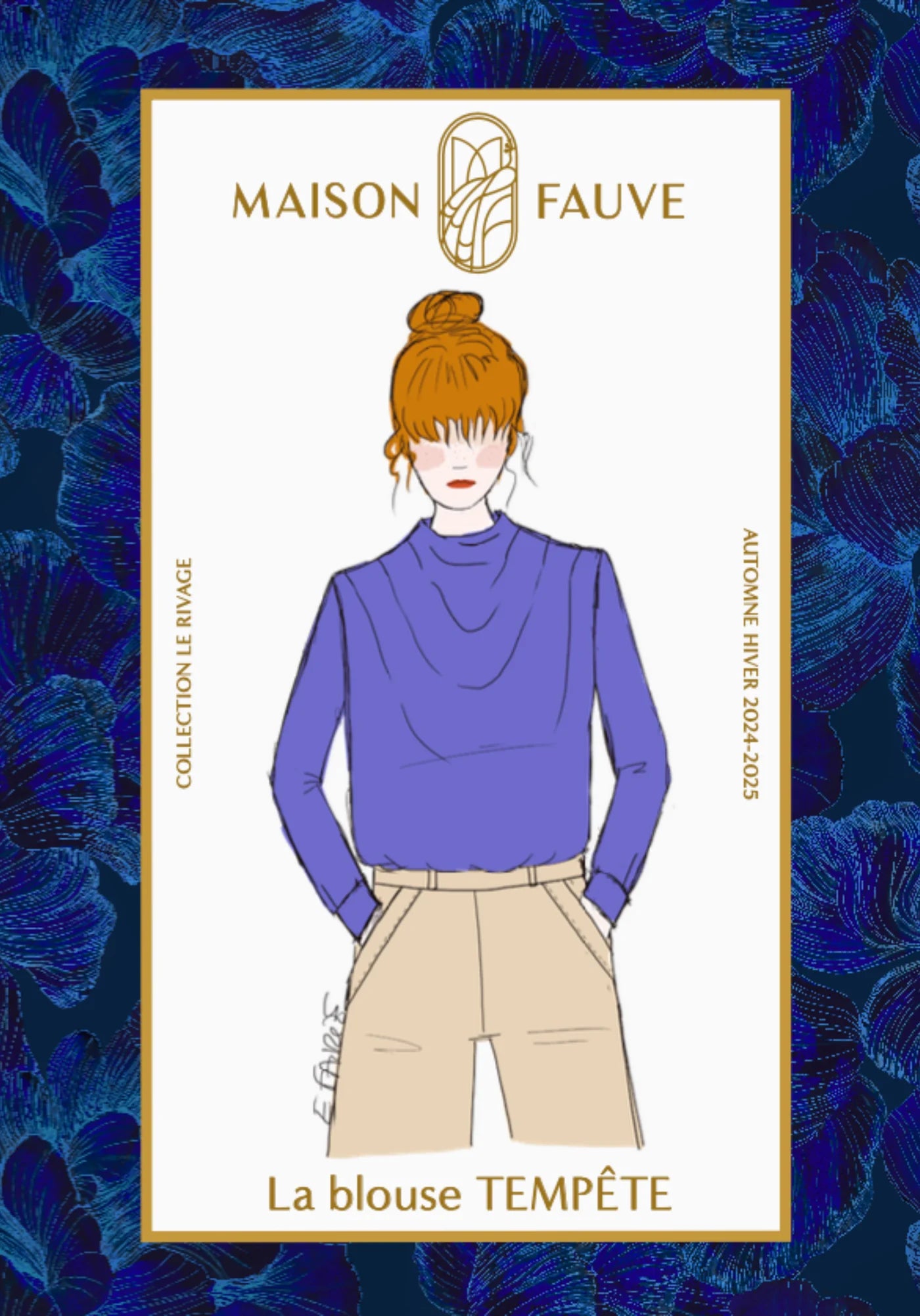 Maison Fauve - TEMPÊTE Blouse Sewing Pattern