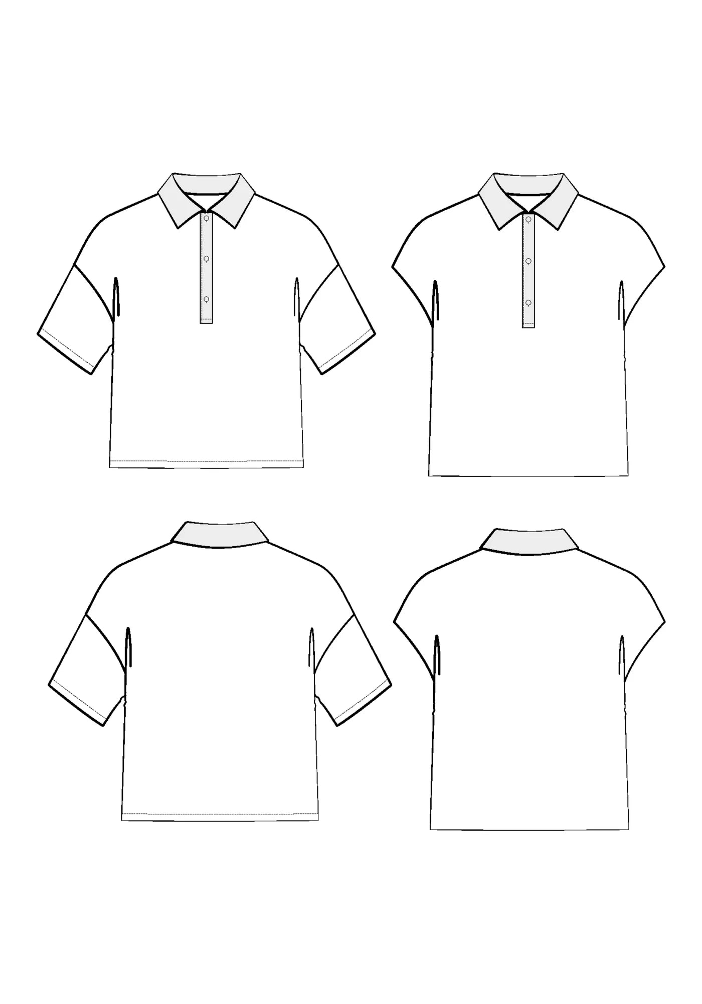 Maison Fauve - MALIBU POLO Sewing Pattern