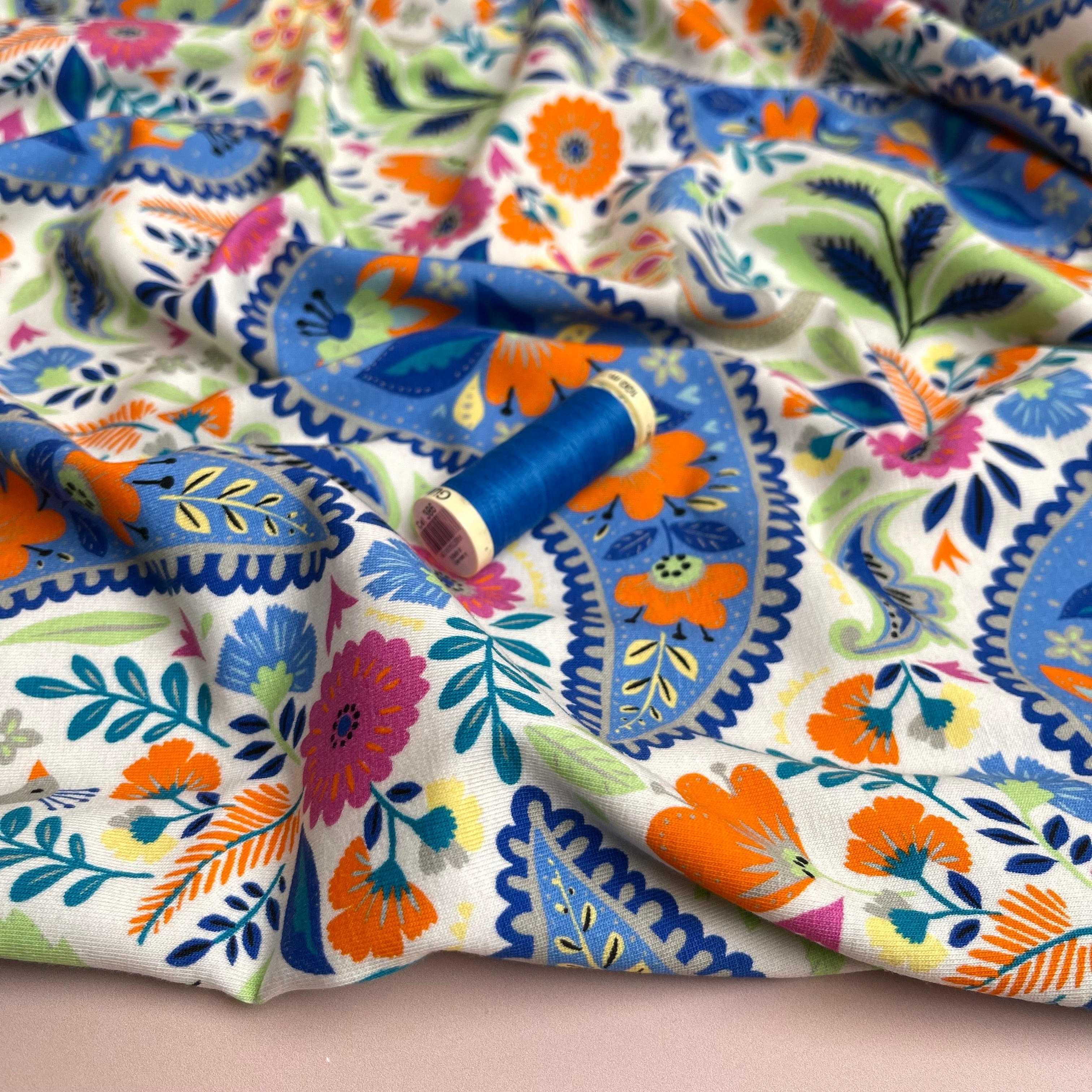 Make an Outfit Colour Bundle - Spring Garden Cotton Jersey Fabrics