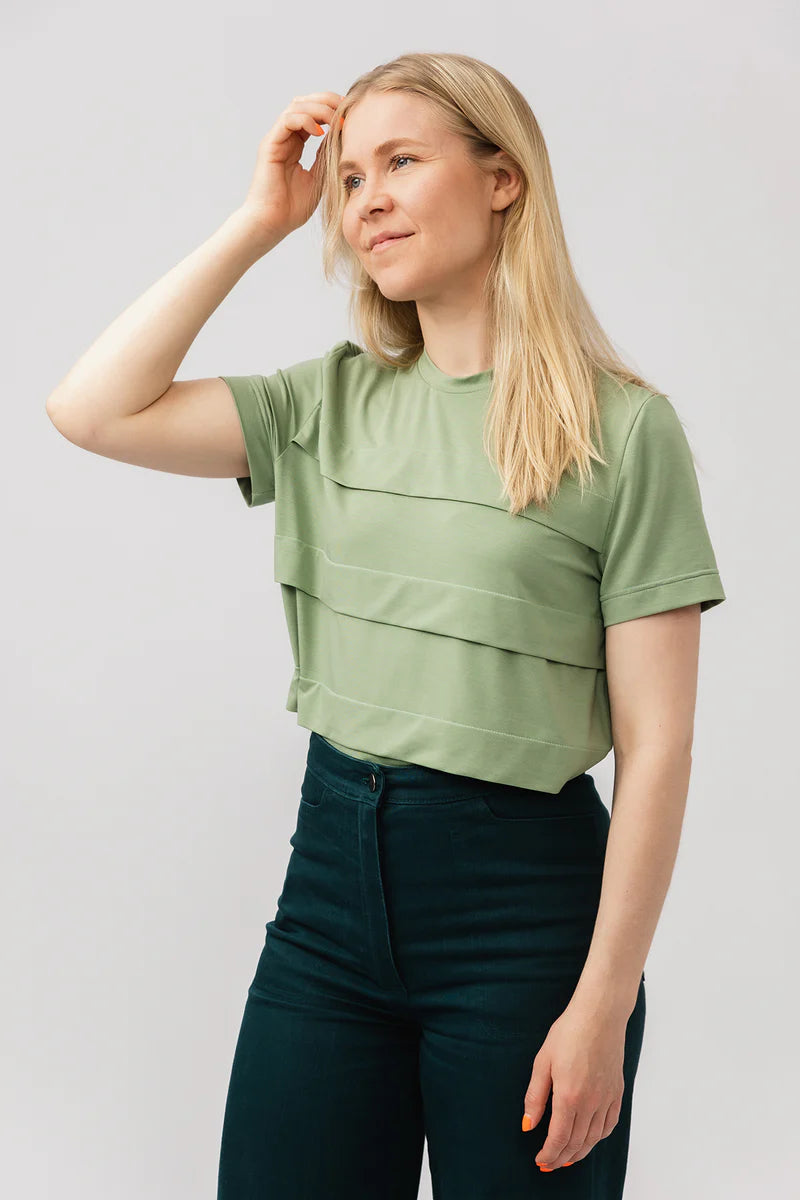 Named Clothing - LAURIE Pleated Tee Sewing Pattern