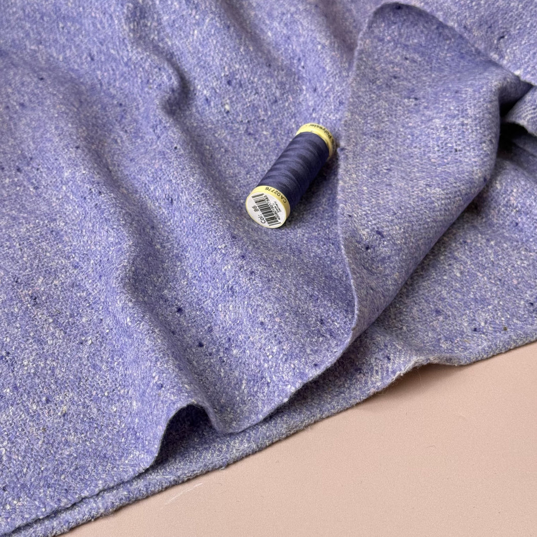 Deadstock Wool & Silk Blend Boucle Fabric