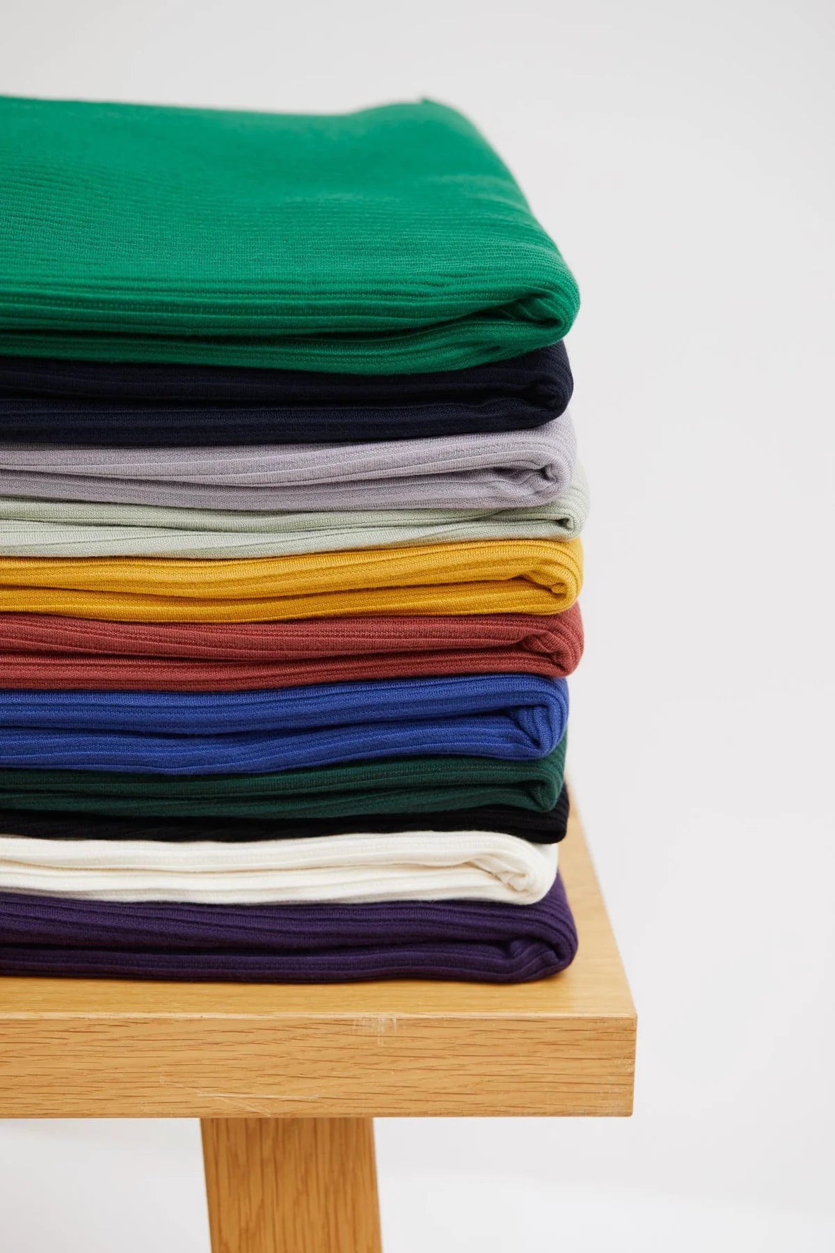 Meet MILK - Self Stripe Ottoman Knit Purple Night