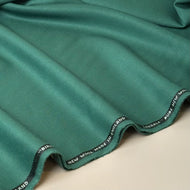 Deadstock Pure Wool Fabric in Green
