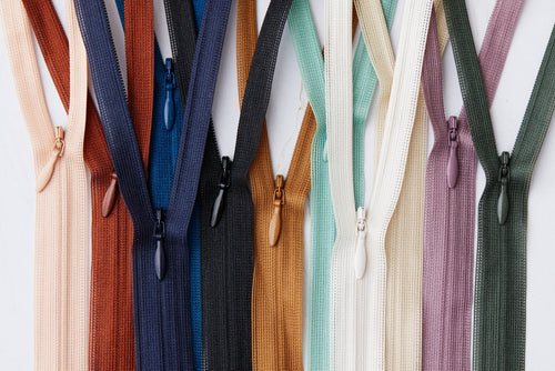 Add Matching Invisible / Concealed Zip - various sizes