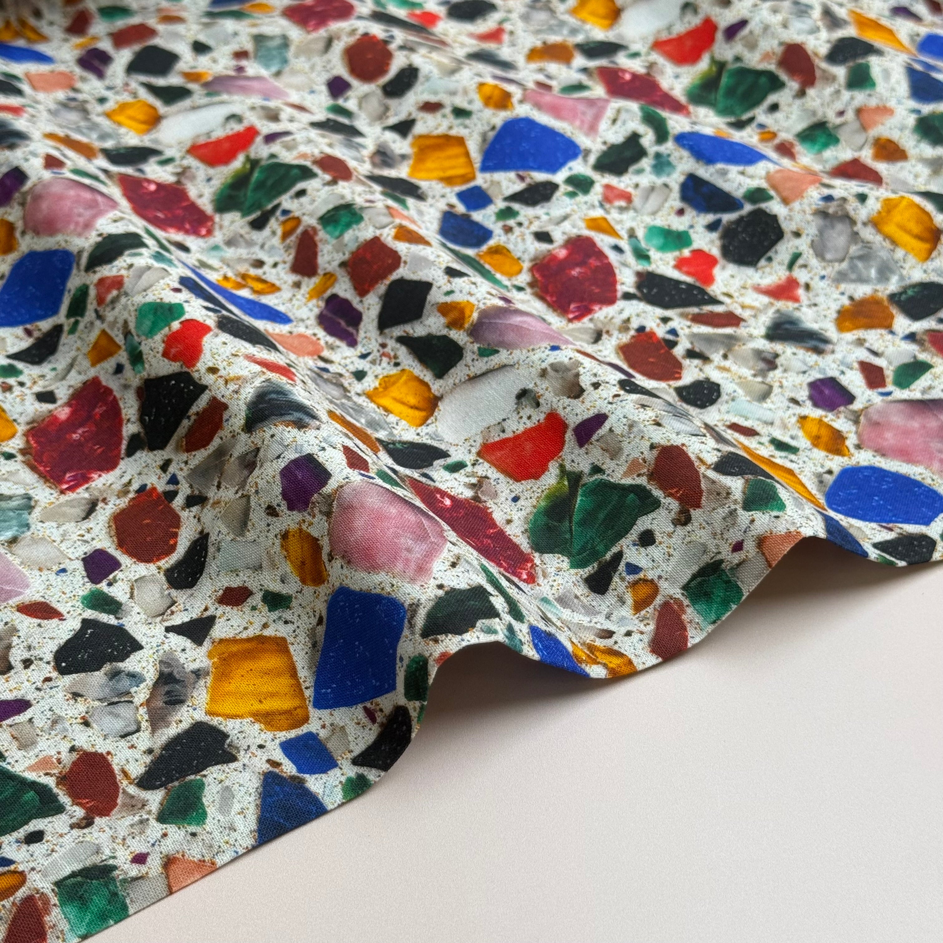 Rainbow Crystals Soft Cotton Poplin Fabrica