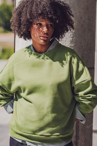 Fibre Mood - CYRILLE & CHICKU Sweater Sewing Pattern 2 in 1