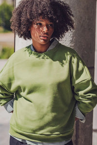 Fibre Mood - CYRILLE & CHICKU Sweater Sewing Pattern 2 in 1