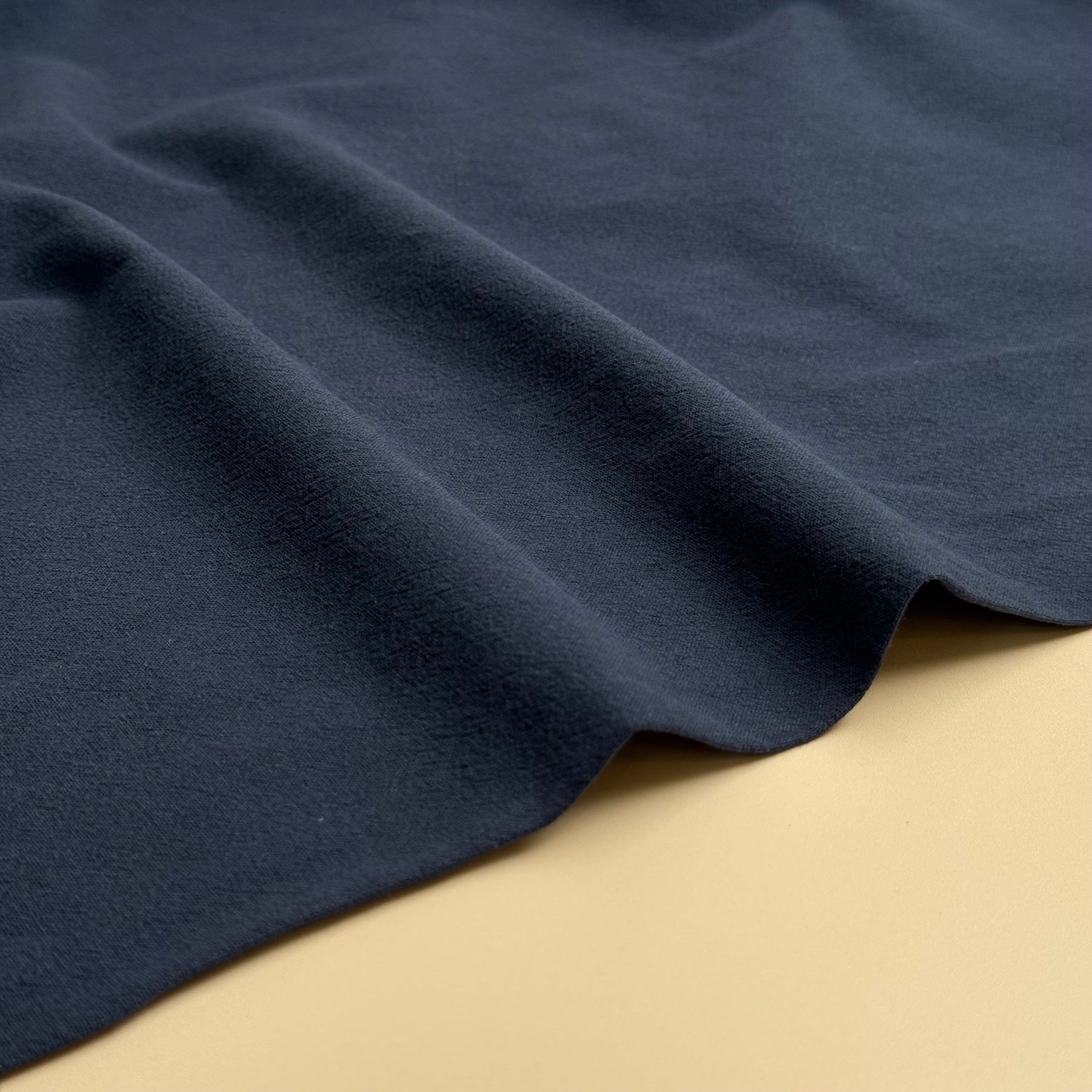 Vintage Washed Cotton in Navy