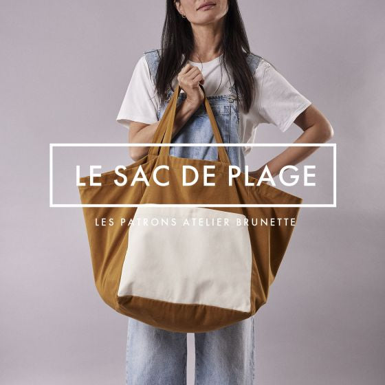 Atelier Brunette - LE Sac De Plage Bag Sewing Pattern